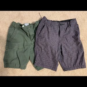 Two pairs of boys shorts | size 10